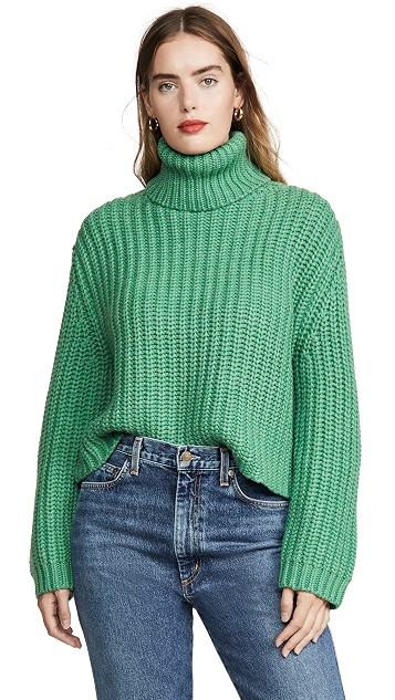 Oversized Merino Turtleneck Sweater | Shopbop