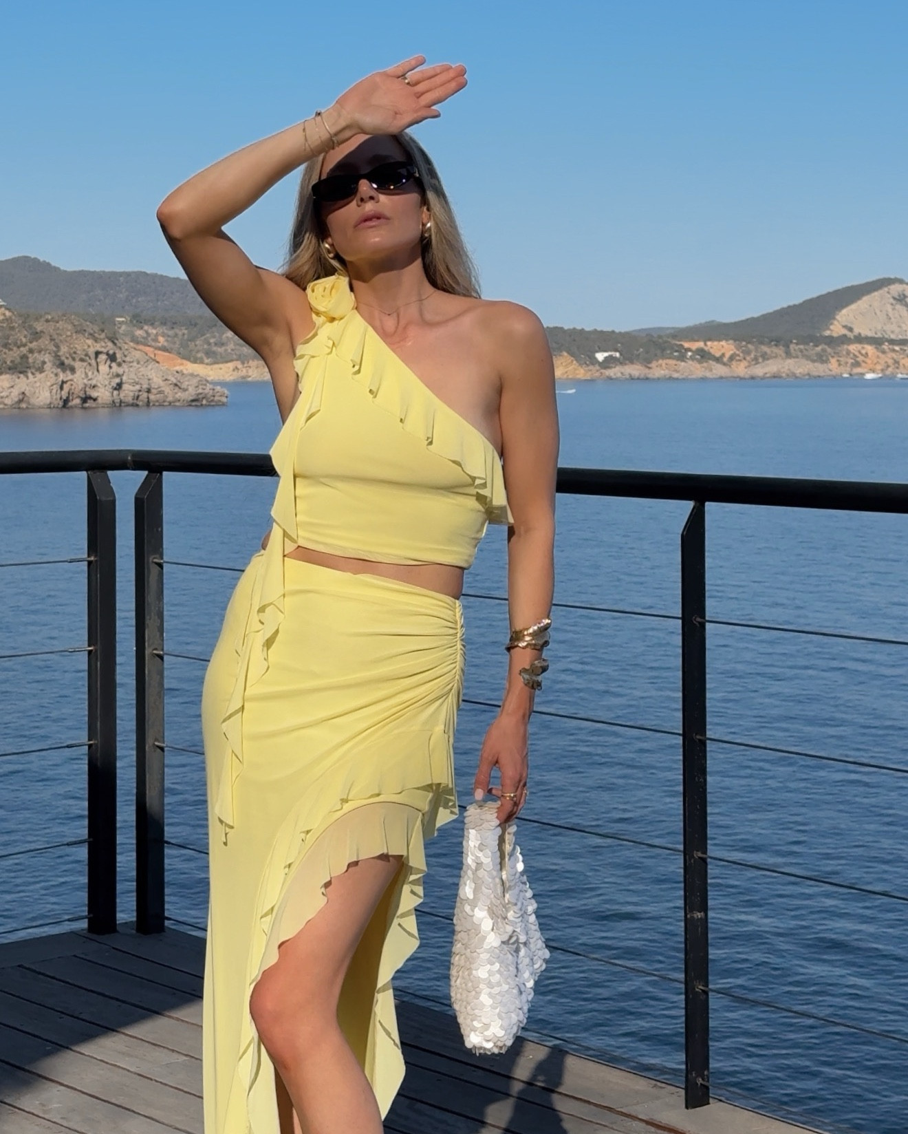 summer buttery yellow set for a spanisch summer night with some Shell coastal accessoires 

#LTKeurope #LTKsummer #LTKstyletip