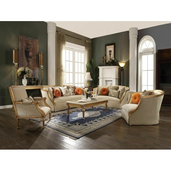 Kimitada 4 Piece Configurable Living Room Set | Wayfair Professional