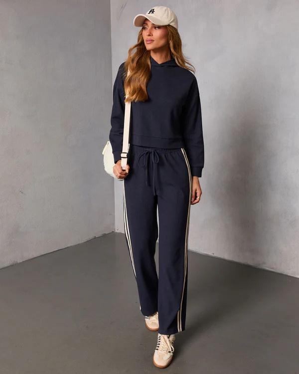 Quiet Day Hooded Knit Sweatshirt | VICI