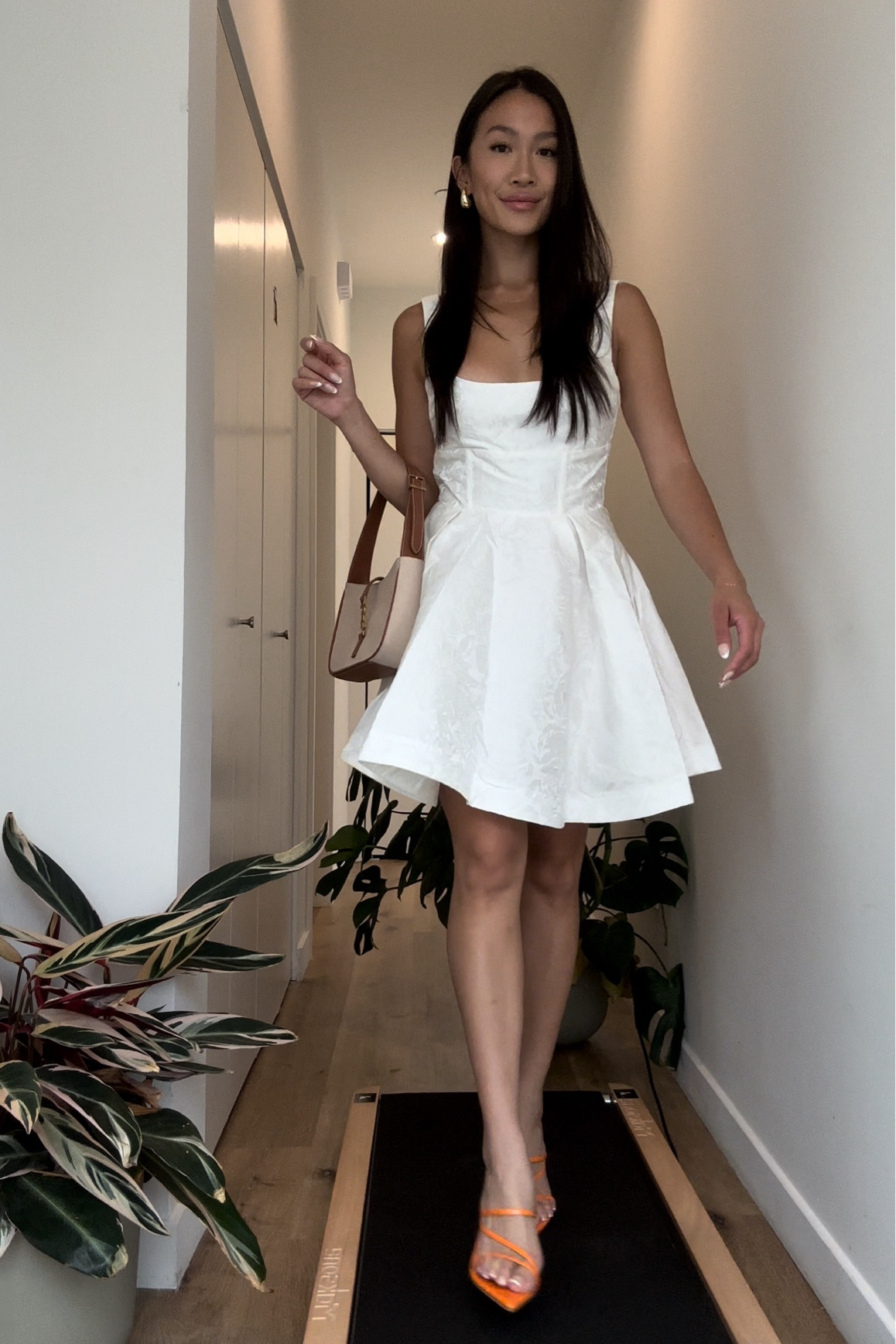 All white ballerina 🤍