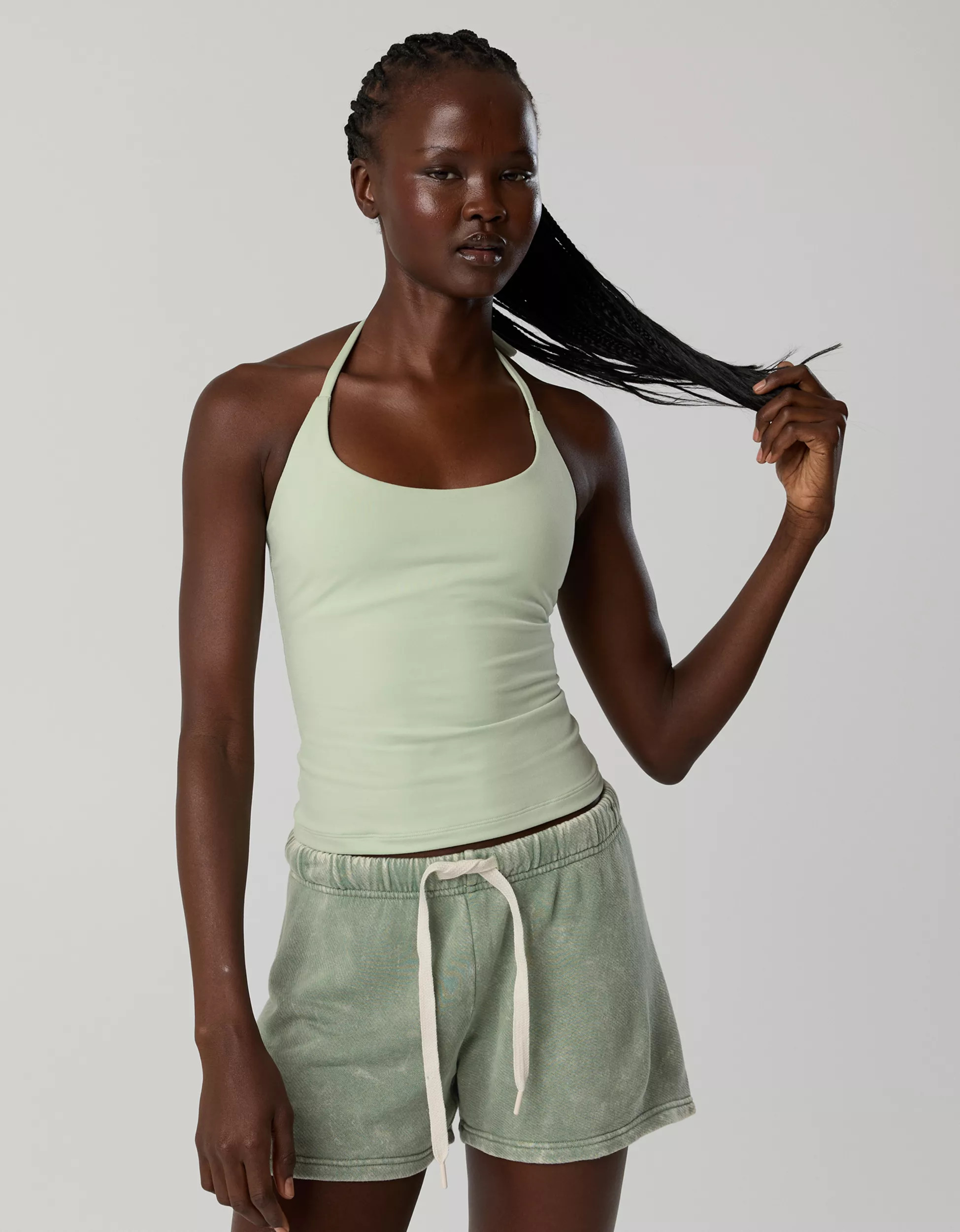 OFFLINE By Aerie The Hugger Halter Top | Aerie