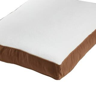 Happy Hounds Daisy Deluxe Large Latte Orthopedic Pet Bed DB725L-LATTE - The Home Depot | The Home Depot