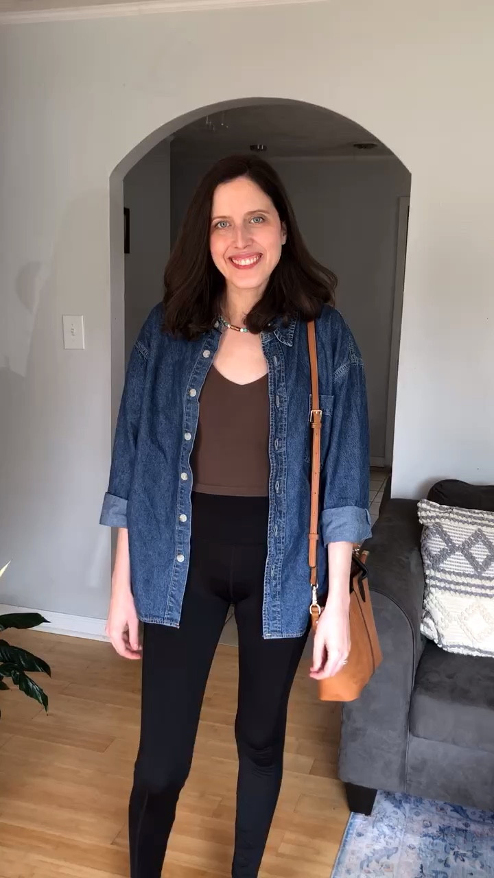 Casual neutral spring outfit 2026 🤎