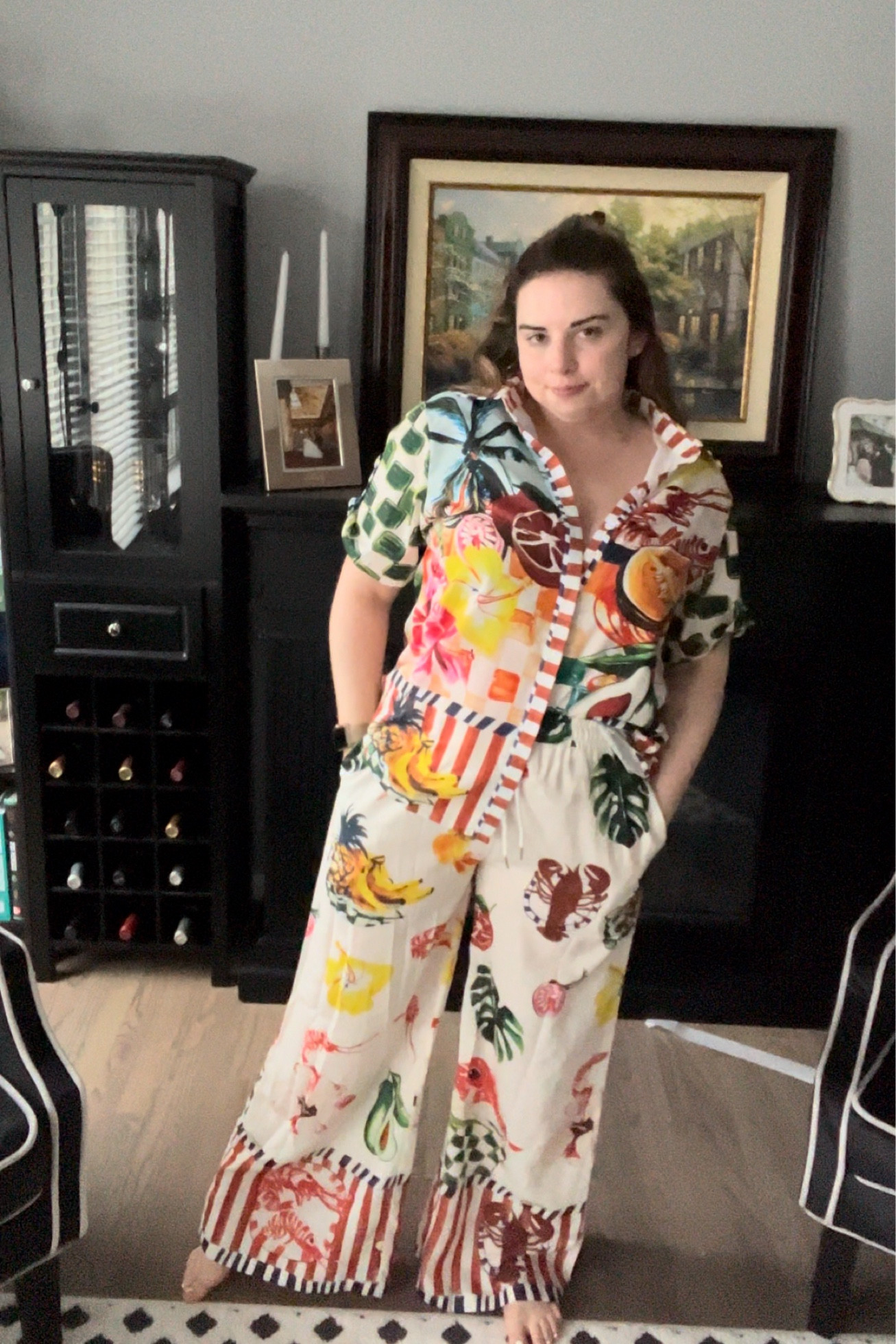 Matching Set 

Printed matching set, midsize outfit, vacation outfit, European summer outfit, Barcelona outfit, beach outfit 

#LTKmidsize #LTKtravel #LTKSeasonal