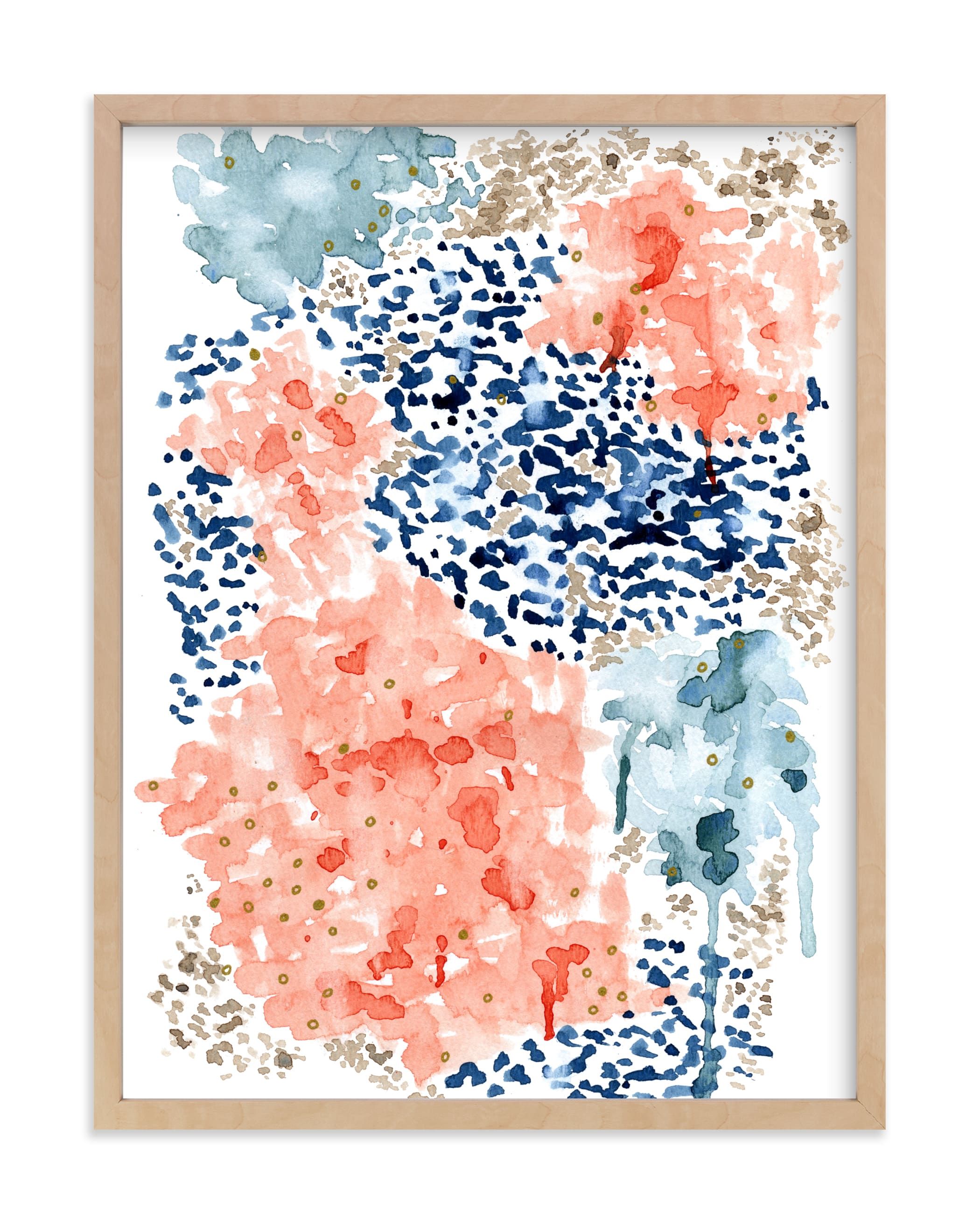 "Flutter Watercolor" - Painting Limited Edition Art Print by Andi Pahl. | Minted