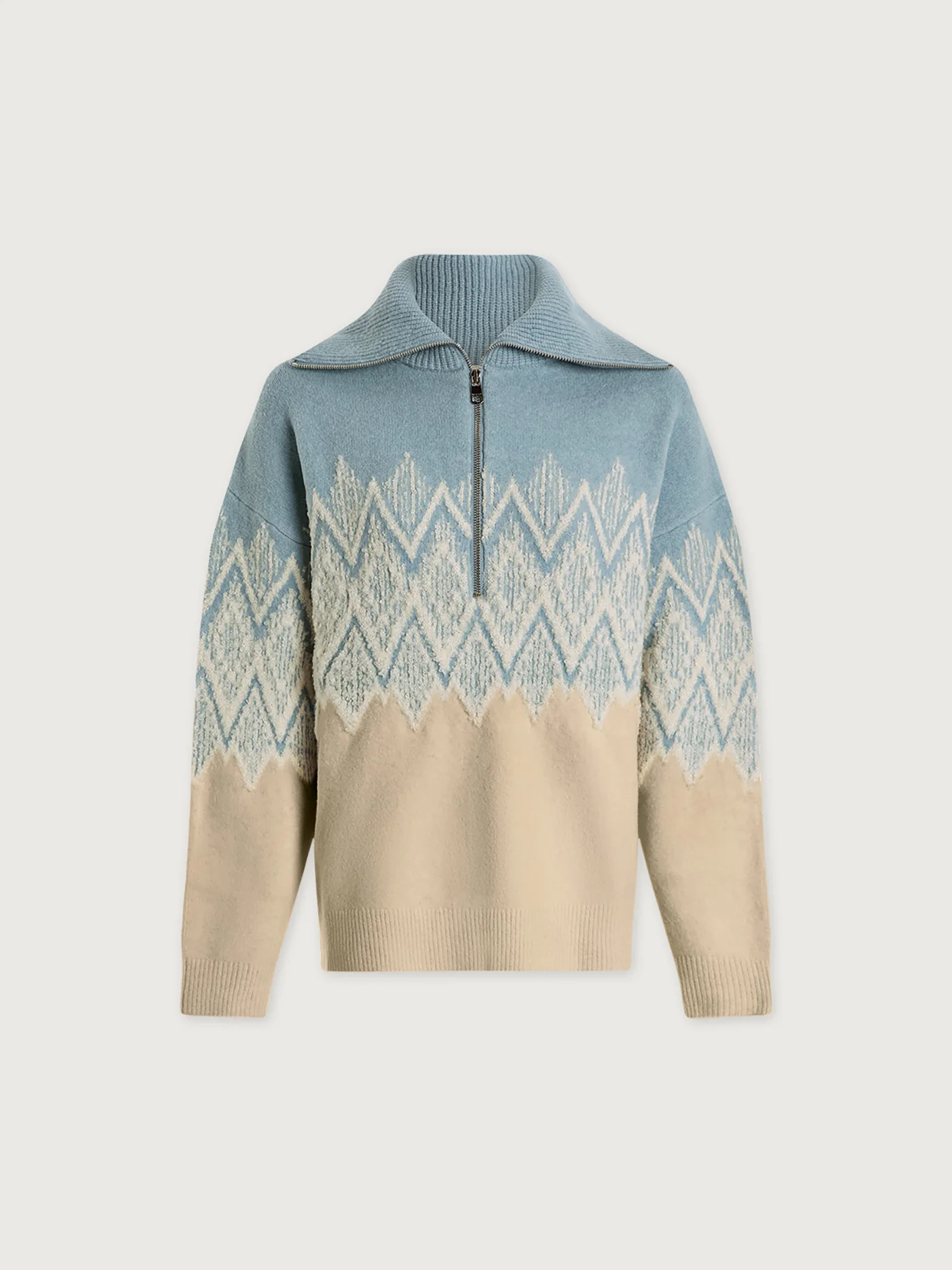 Hedda Fairisle Half-Zip Knit | Varley US