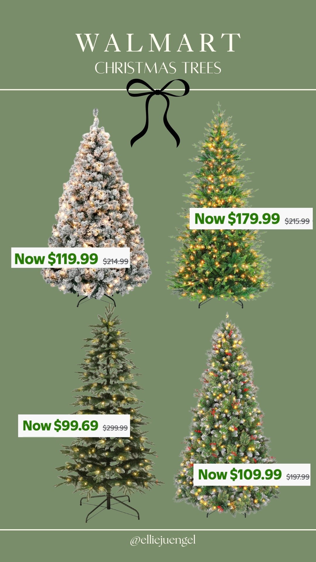 So many good deals on Christmas trees at Walmart right now! 🎄

#LTKHoliday #LTKSeasonal #LTKHome