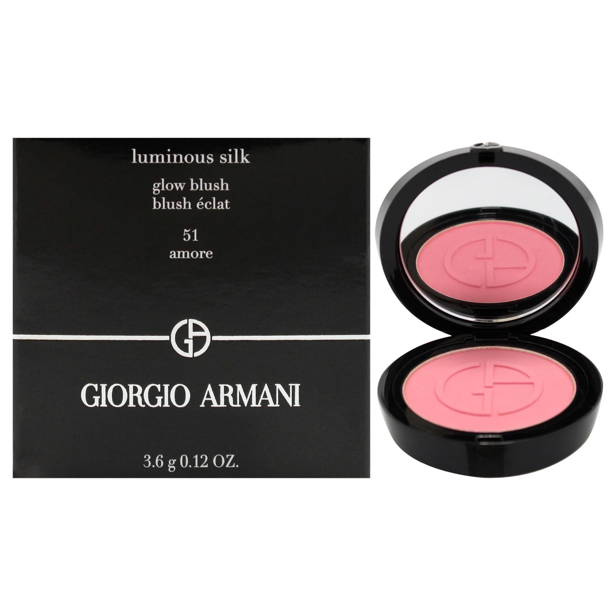 Luminous Silk Glow Blush- 51 Amore by Giorgio Armani for Women - 0.12 oz Blush | Shop Simon