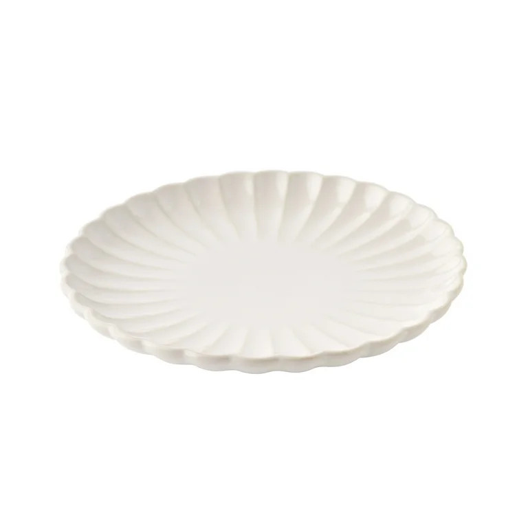 The Pioneer Woman Colette Salad Plate, Cream | Walmart (US)