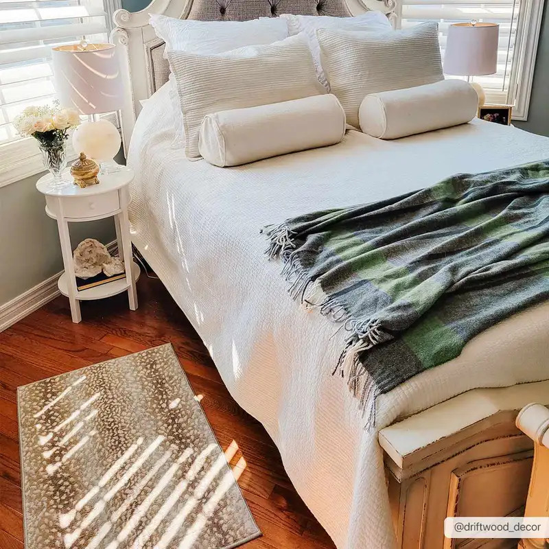 Pointblank Tan Leopard Print Rug | Boutique Rugs