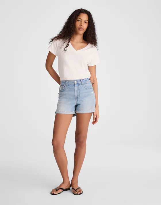 The Perfect Vintage Mid-Length Jean Short | Madewell
