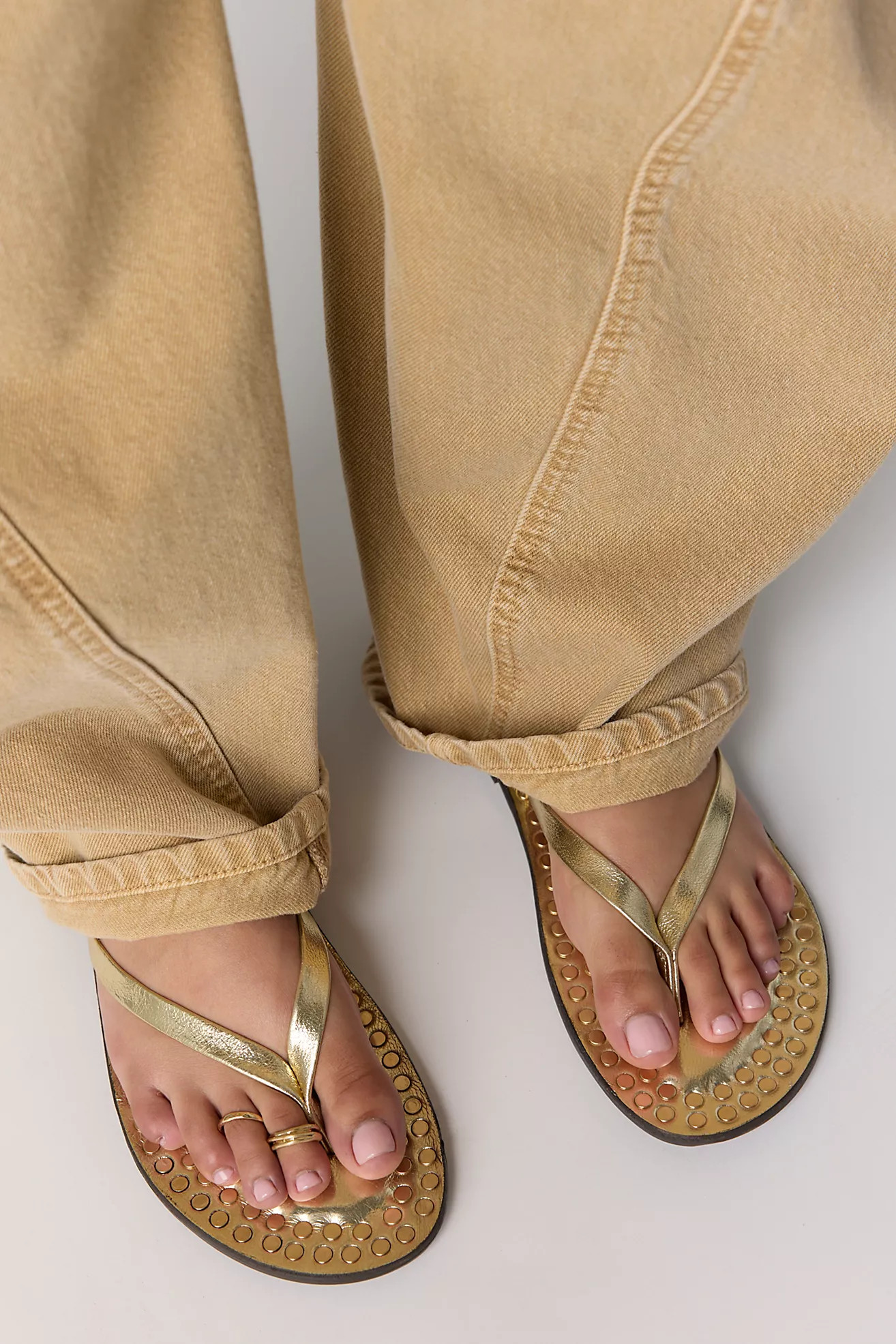 Heartthrob Studded Thong Sandals | Free People (Global - UK&FR Excluded)