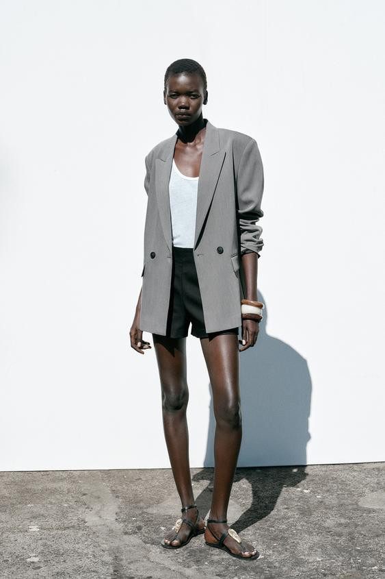 OVERSIZED DOUBLE BREASTED BLAZER | Zara US