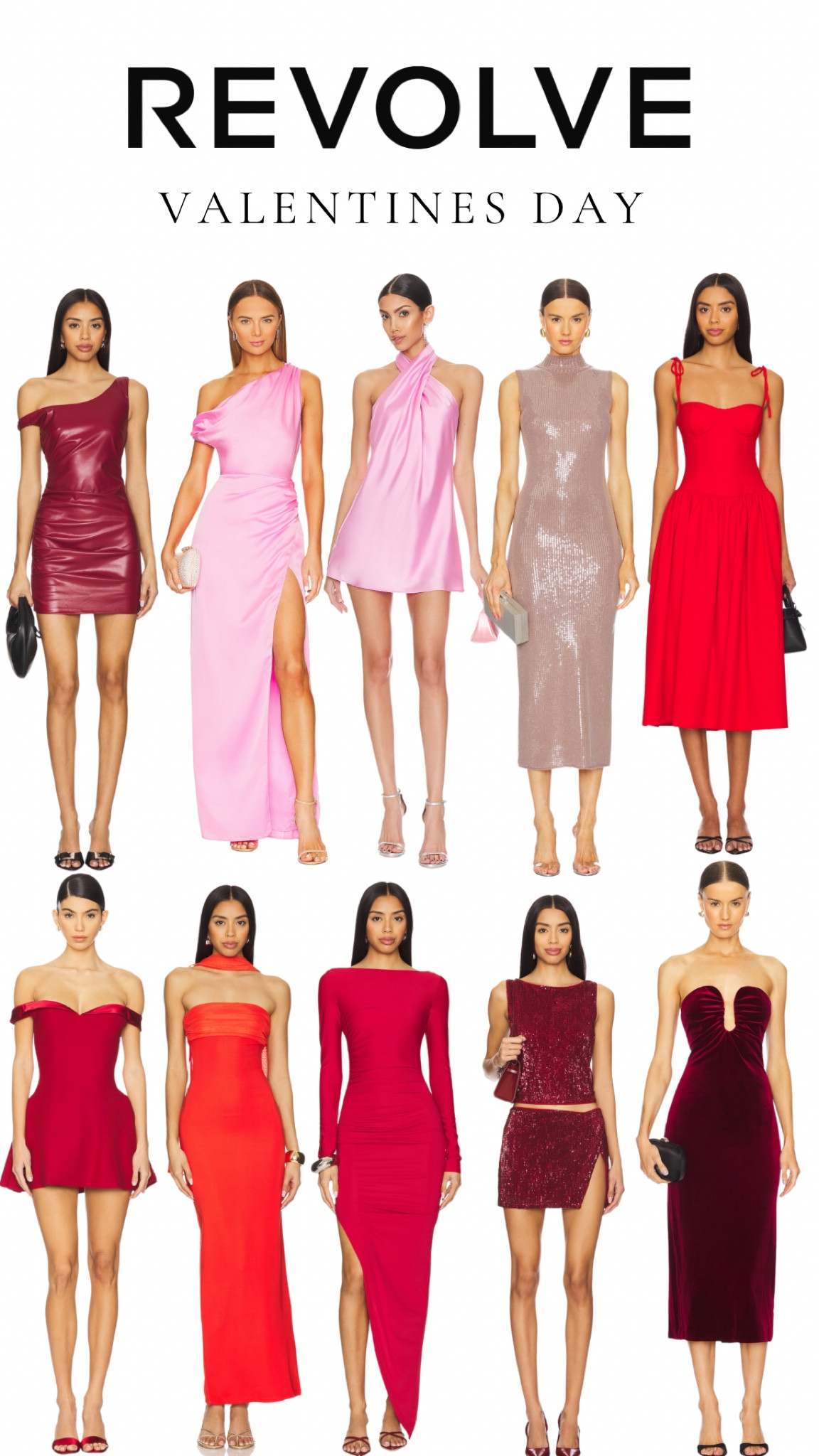 Last minute valentines day looks from Revolve! All shades of red, pink, and sparkly dresses and sets! Several options under $100 

#LTKFindsUnder100 #LTKParties #LTKSeasonal