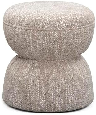 Tov Furniture Tomlin Beige Gaming Ruched Ottoman | Amazon (US)