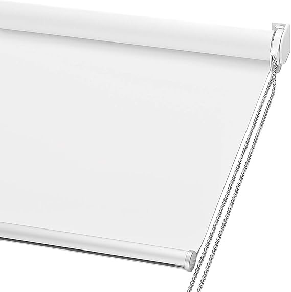 ChrisDowa 100% Blackout Roller Shade, Window Blind with Thermal Insulated, UV Protection Fabric. ... | Amazon (US)