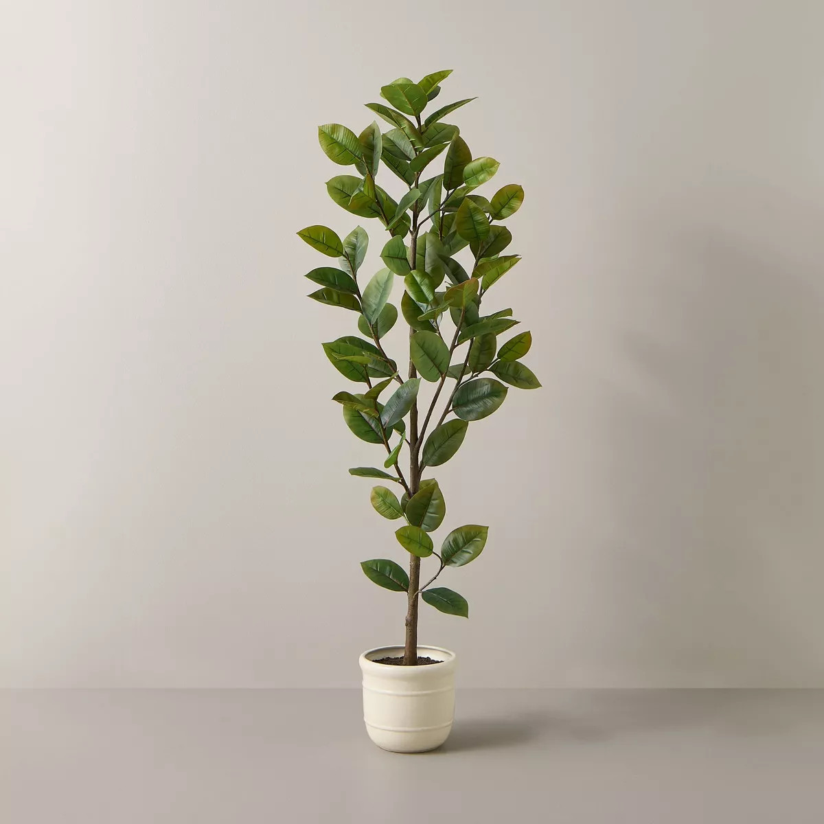 72" Faux Potted Rubber Tree - Hearth & Hand™ with Magnolia | Target