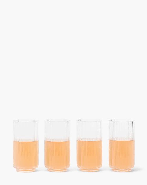 Sanibel Acrylic Highball Drinking Glasses (Set of 4) | McGee & Co.