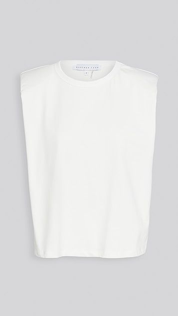 Padded Shoulder T-Shirt | Shopbop