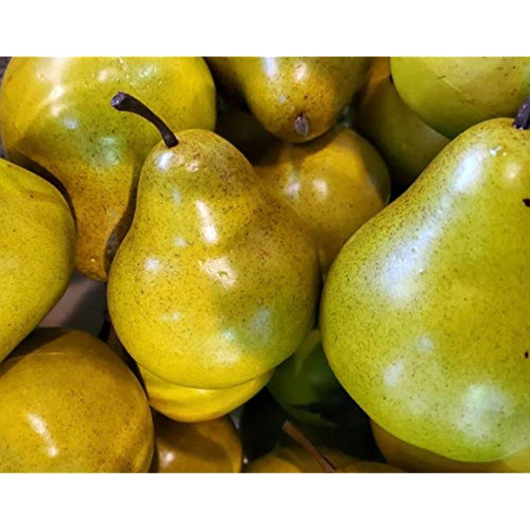 A&B Home Faux Bartlett Pears-Color:Green,Style:Naturalistic | Walmart (US)