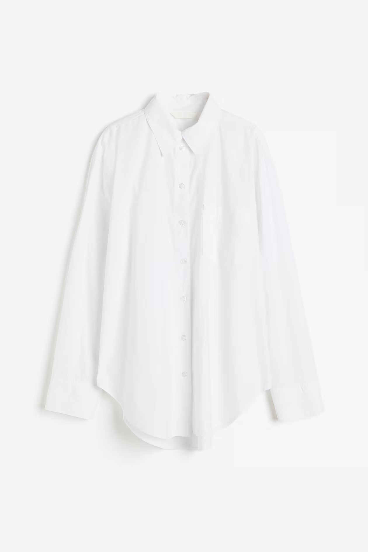 Oversized Poplin Shirt | H&M (US + CA)