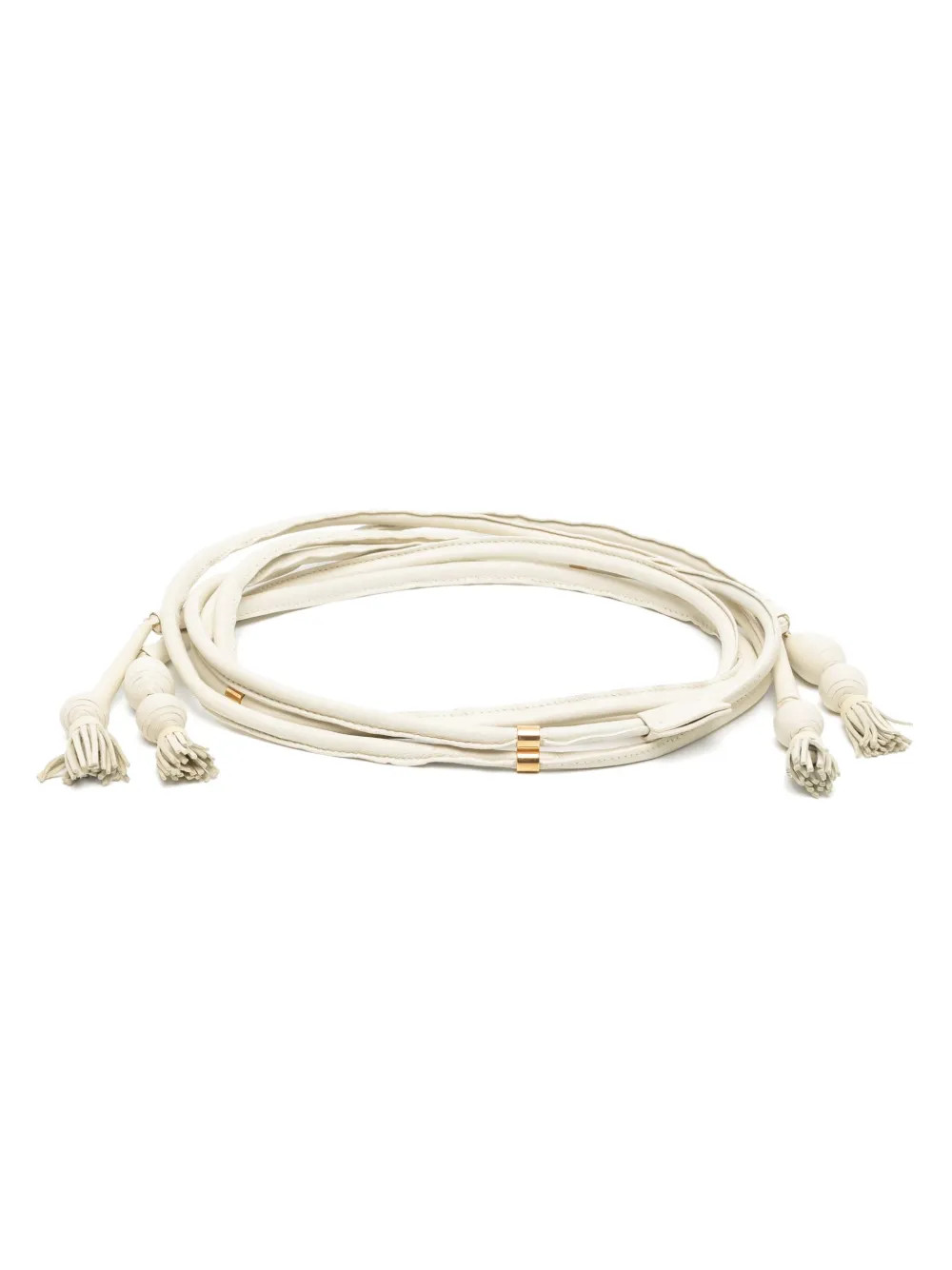 Chloé Pre-Owned Leather Belt | White | FARFETCH ES | Farfetch Global