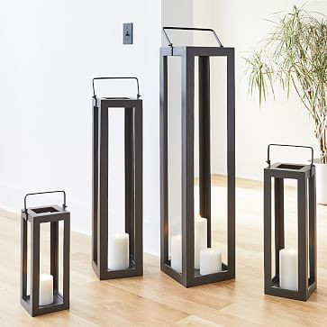 Tall Outdoor Lanterns | West Elm (US)