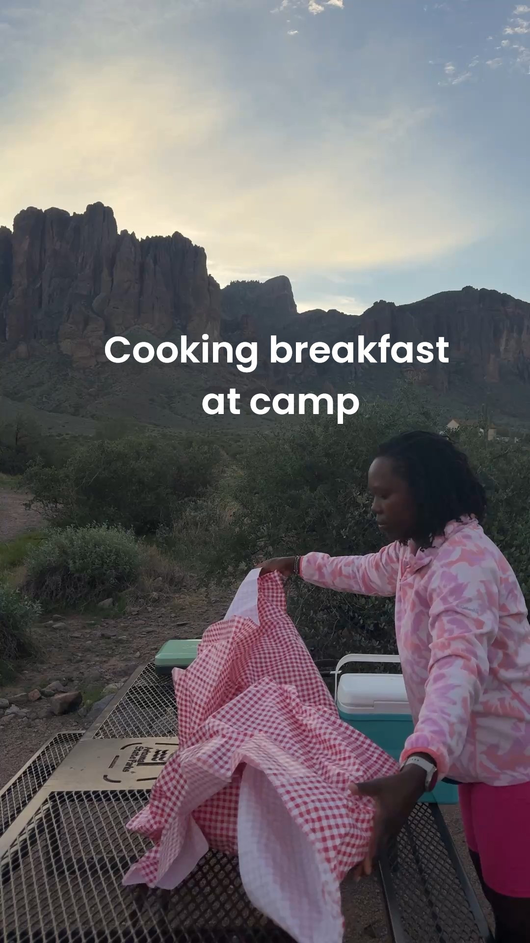 Cooking breakfast at camp

#LTKTravel #LTKvlog #LTKselfcare
