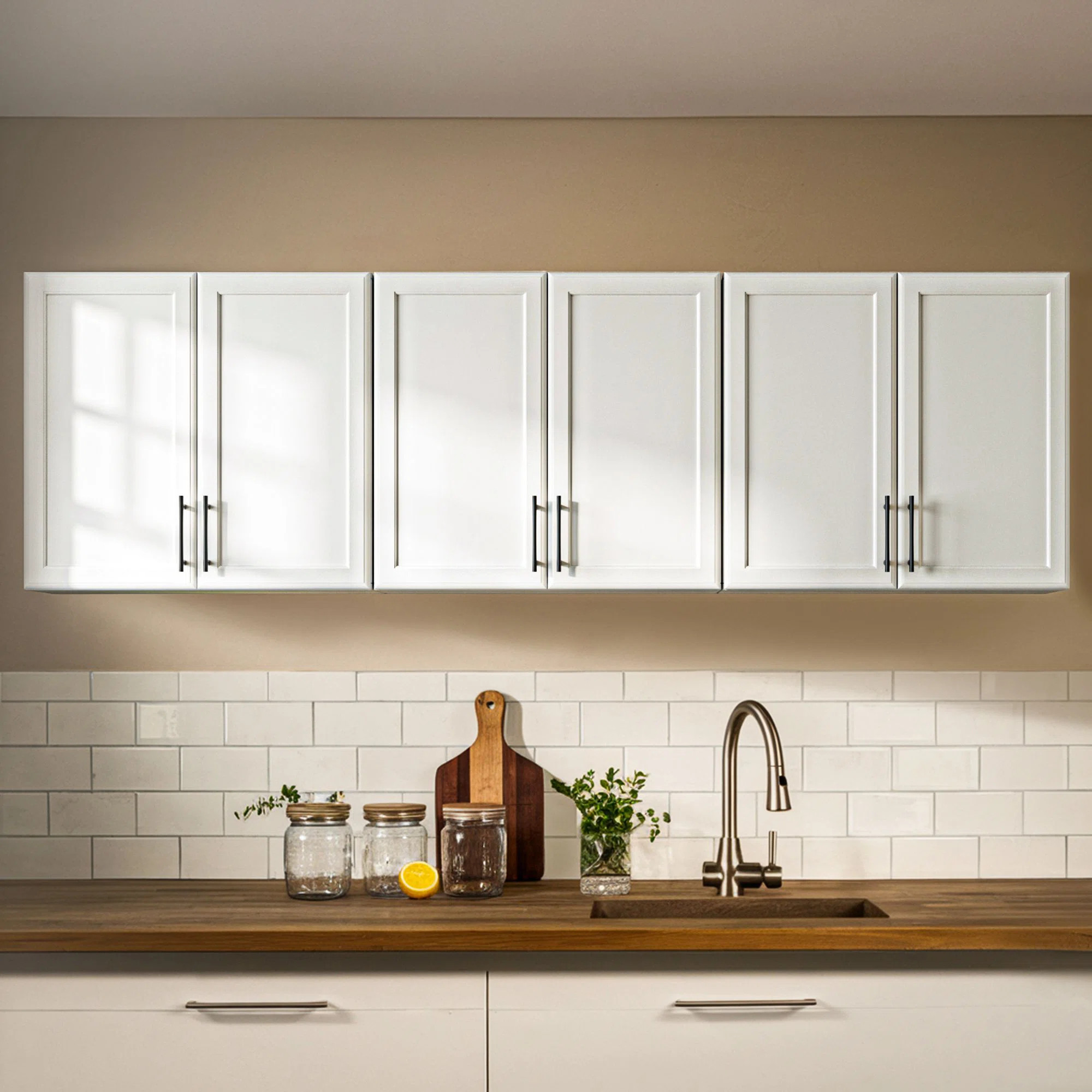 NEWOWNDS 72" Laundry Wall Amount Cabinet & Reviews - Wayfair Canada | Wayfair North America