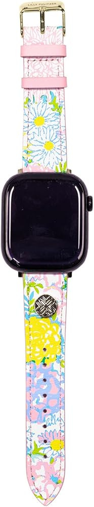 Lilly Pulitzer Silicone Apple Watch Band, Sized to Fit 38, 40, 42, and 48mm Smartwatches, Compati... | Amazon (US)