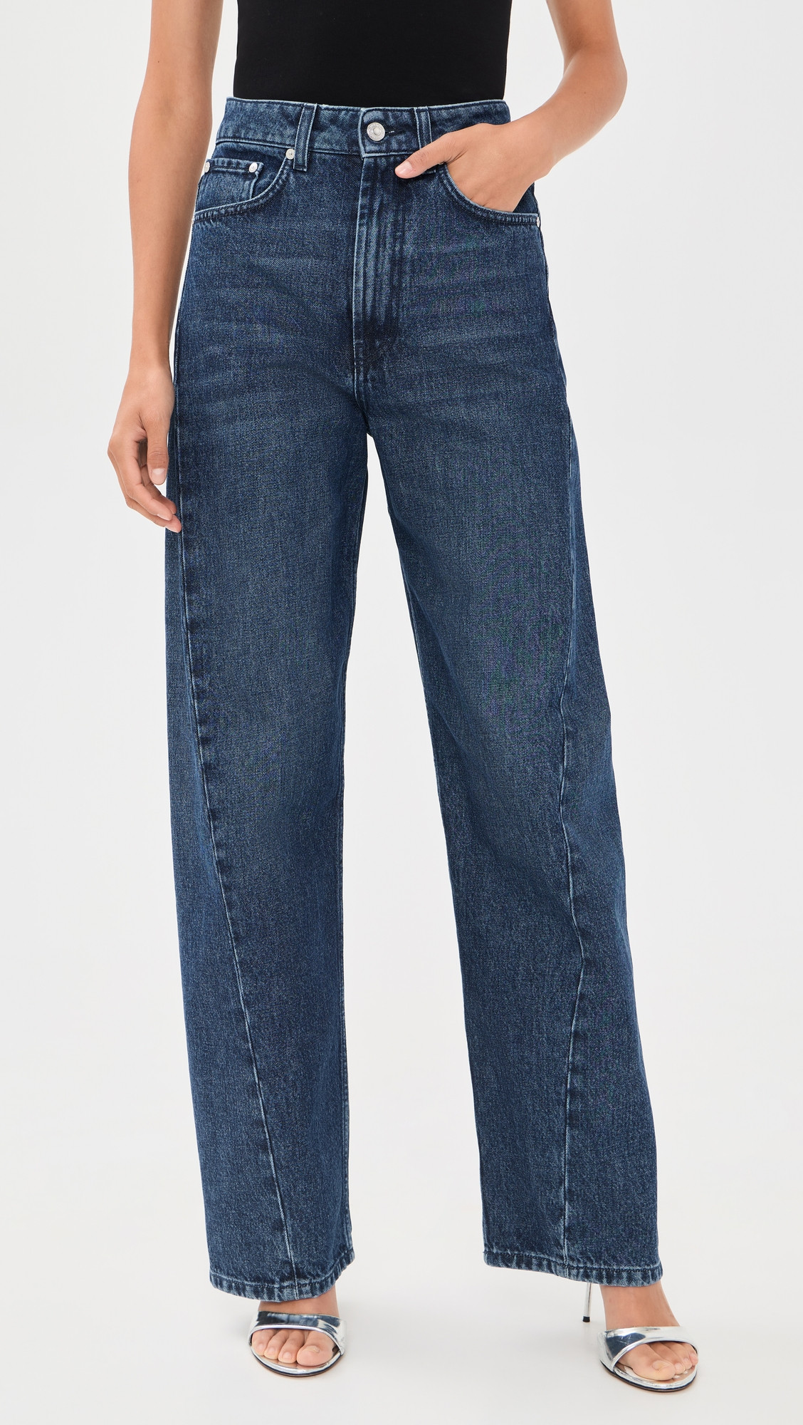 MSGM Relaxed Jeans Blue 44 | Shopbop