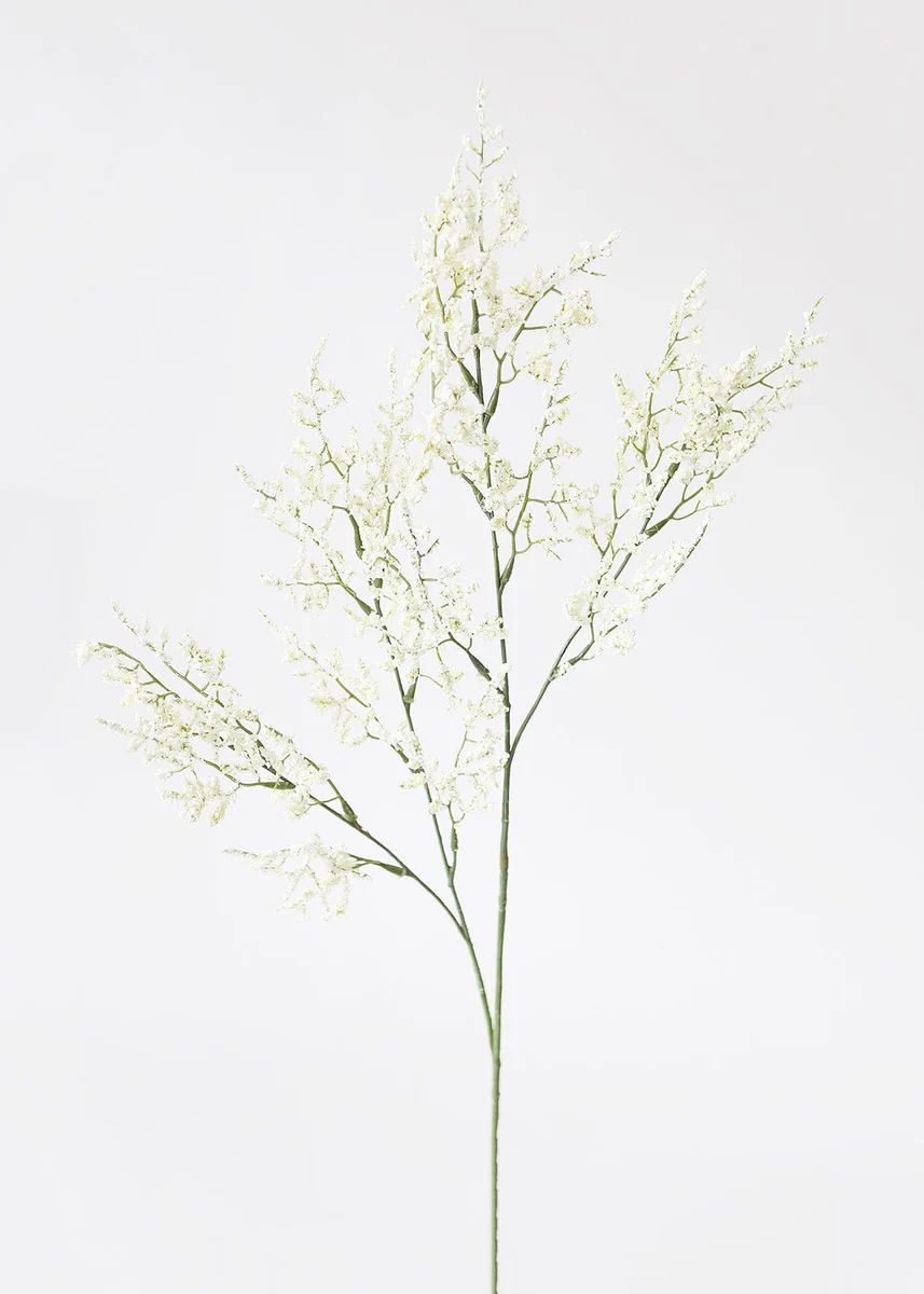 Faux Caspia Flower in White - 29" | Afloral (US)