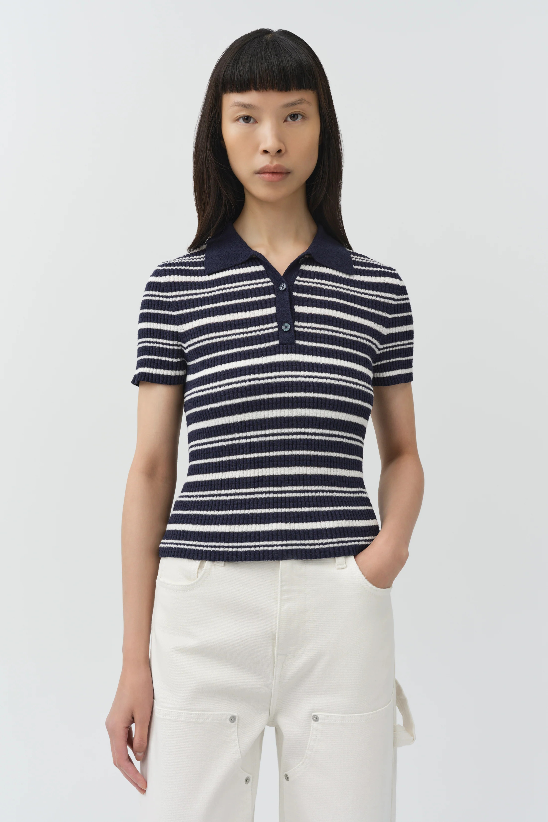 Averie Knit Polo | Simkhai