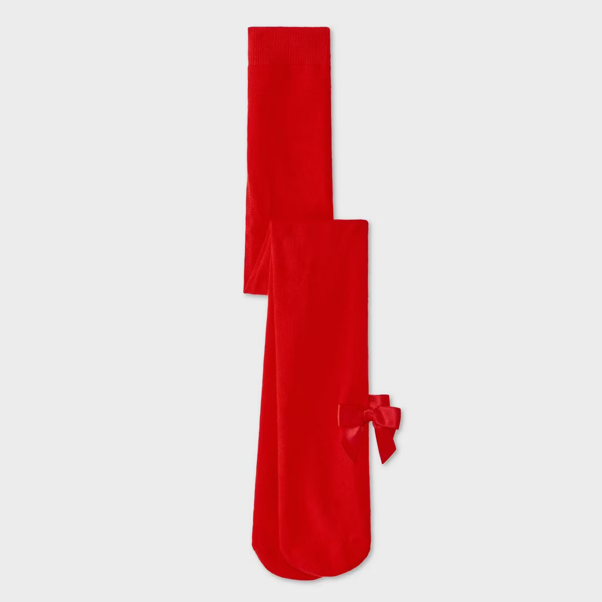 Toddler Girls' Christmas Bow Fashion Tights - Cat & Jack™ Red | Target