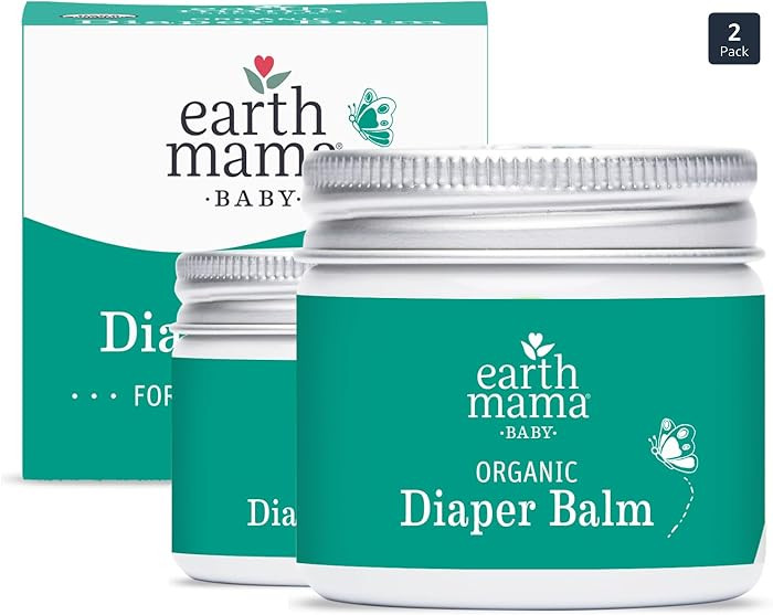 Earth Mama Organic Diaper Balm 2-Ounce | Diaper Cream for Baby | EWG Verified, Petroleum & Artifi... | Amazon (US)
