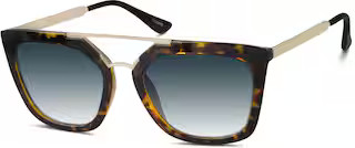 Tortoiseshell Aviator Sunglasses #1130425 | Zenni Optical | Zenni Optical (US & CA)
