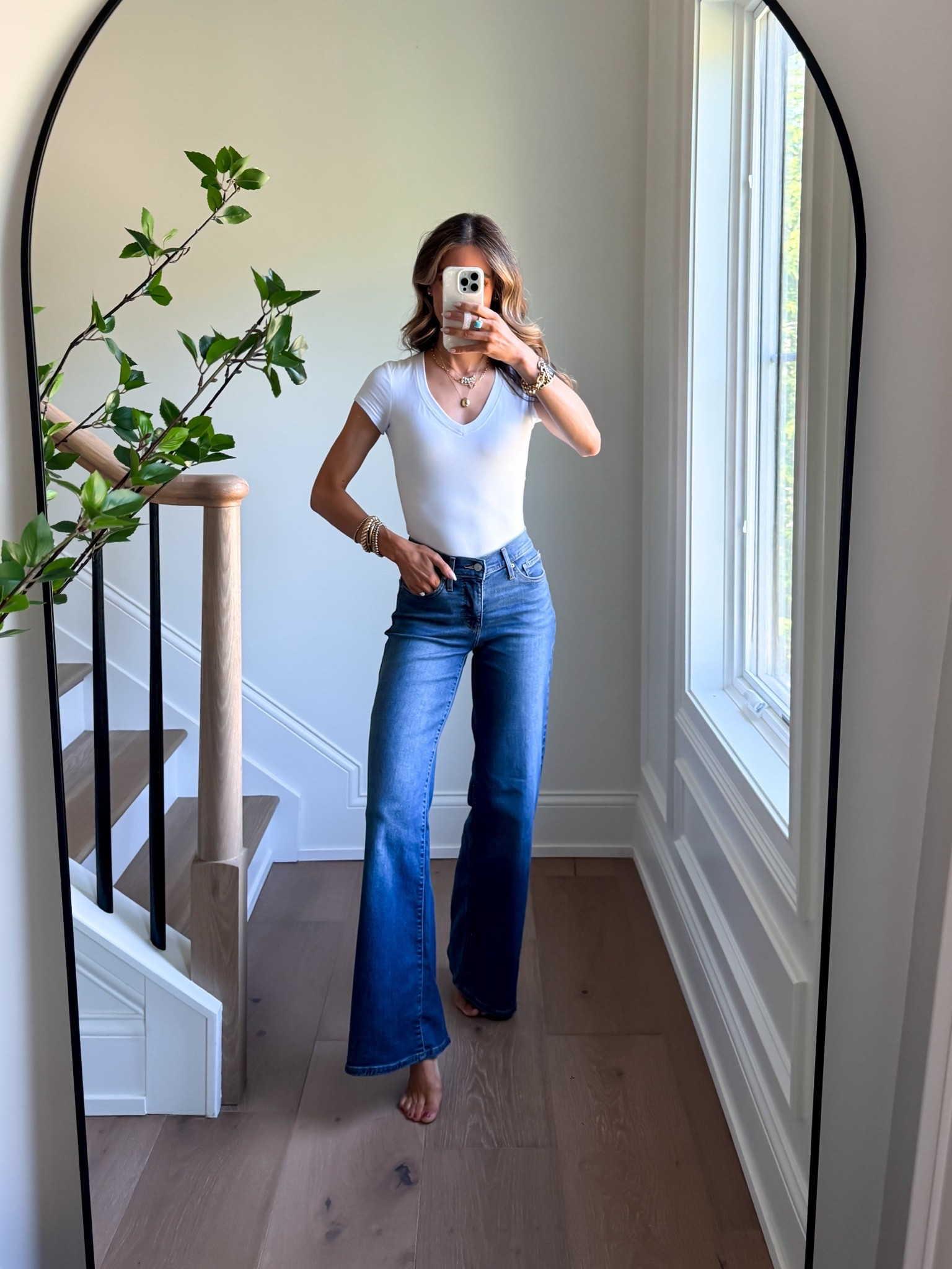 Built in bra tee that’s not see through because it has nude molded cup that’s actually supportive! Wearing a xsmall. Fits true to size.

#LTKootd #LTKdayinmylife #LTKgrwm