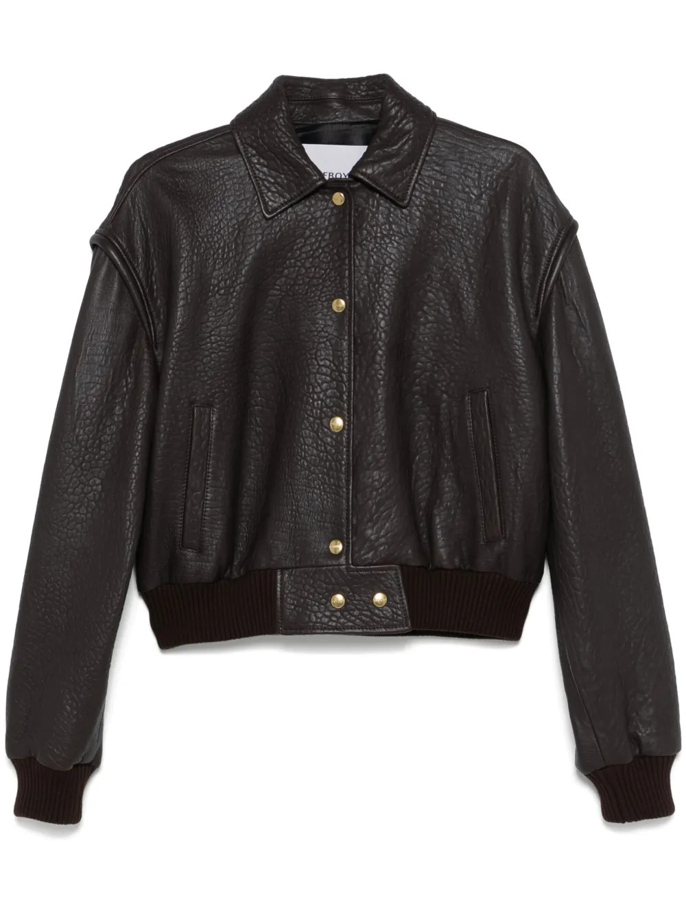 Halfboy Jet Set Bomber Jacket | Brown | FARFETCH | Farfetch Global