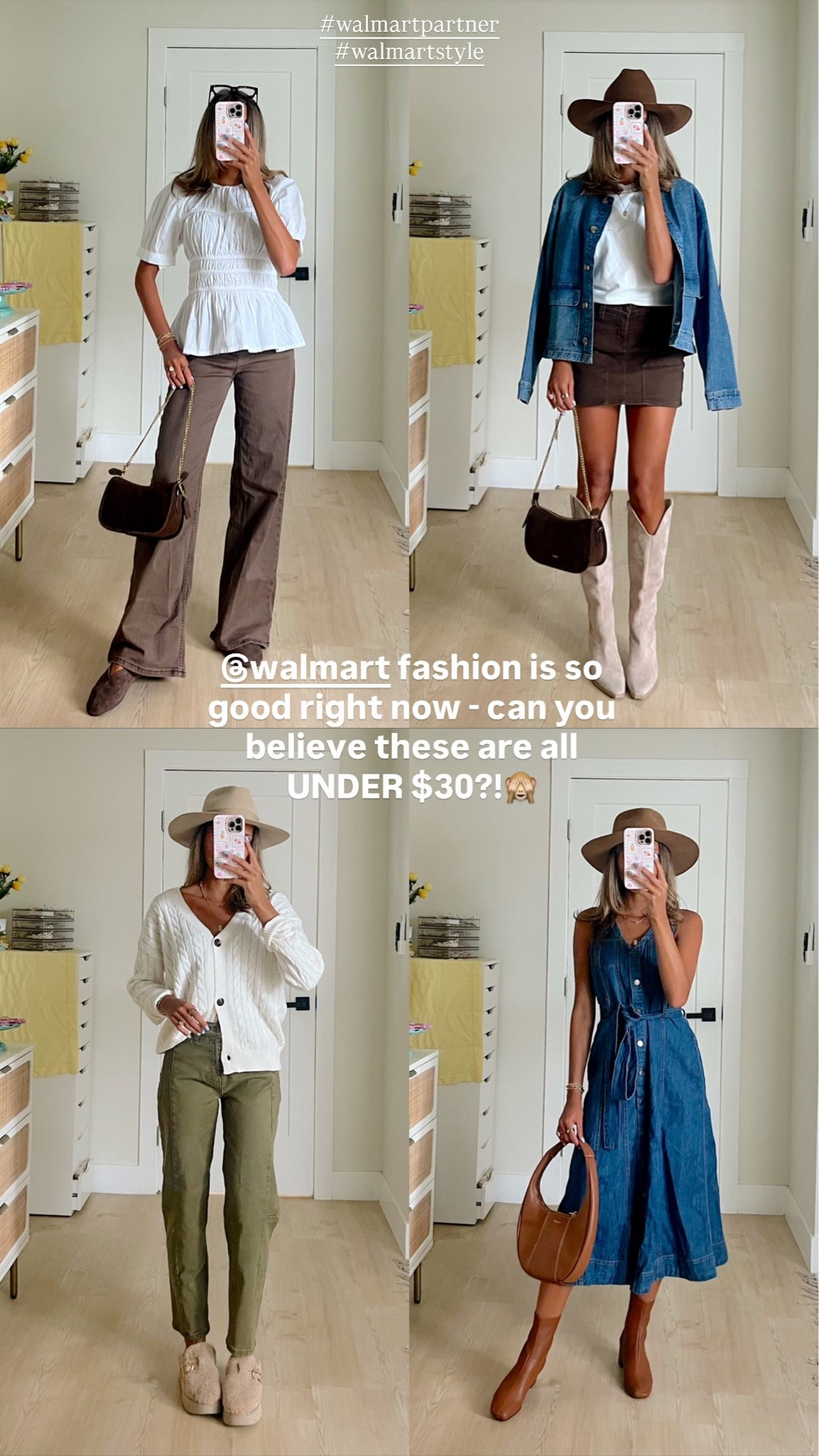 might beat my last @walmart haul 🙈👖🍂 comment SHOP and I’ll send you the links to these summer to fall transition looks, denim & business casual basics #walmartpartner #walmartstyle

all on my @shop.ltk #ltkit

#LTKootd
