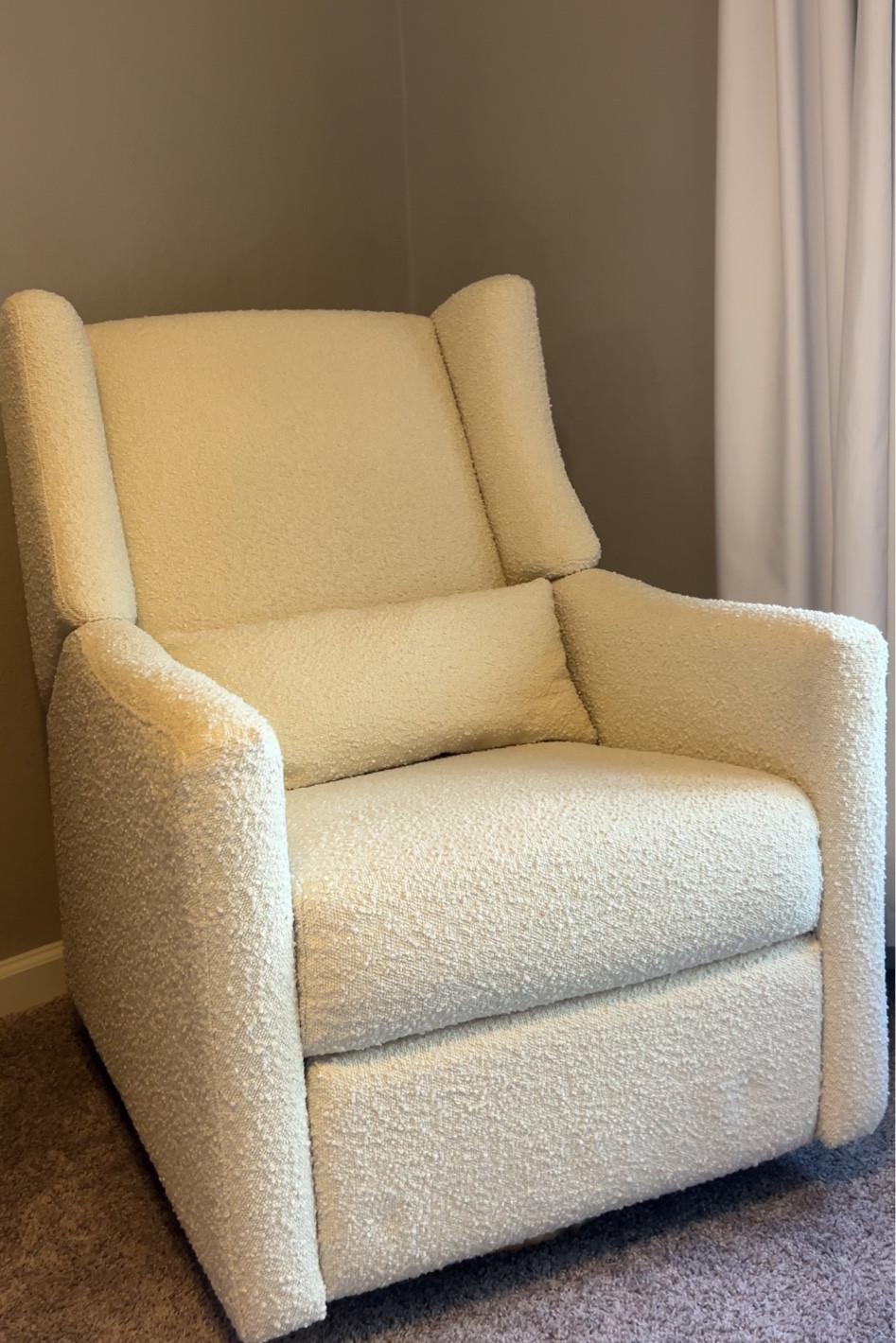 This is such an amazing nursery room chair. I spent months trying to find the best one and this is absolutely it. 

#LTKhome #LTKfamily #LTKbaby