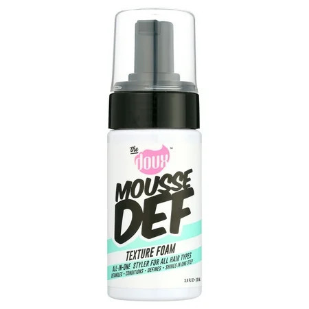 The Doux Mousse Def Texture Foam Travel/Trial Size 3.4 oz. Curly Hair Moisturizing | Walmart (US)