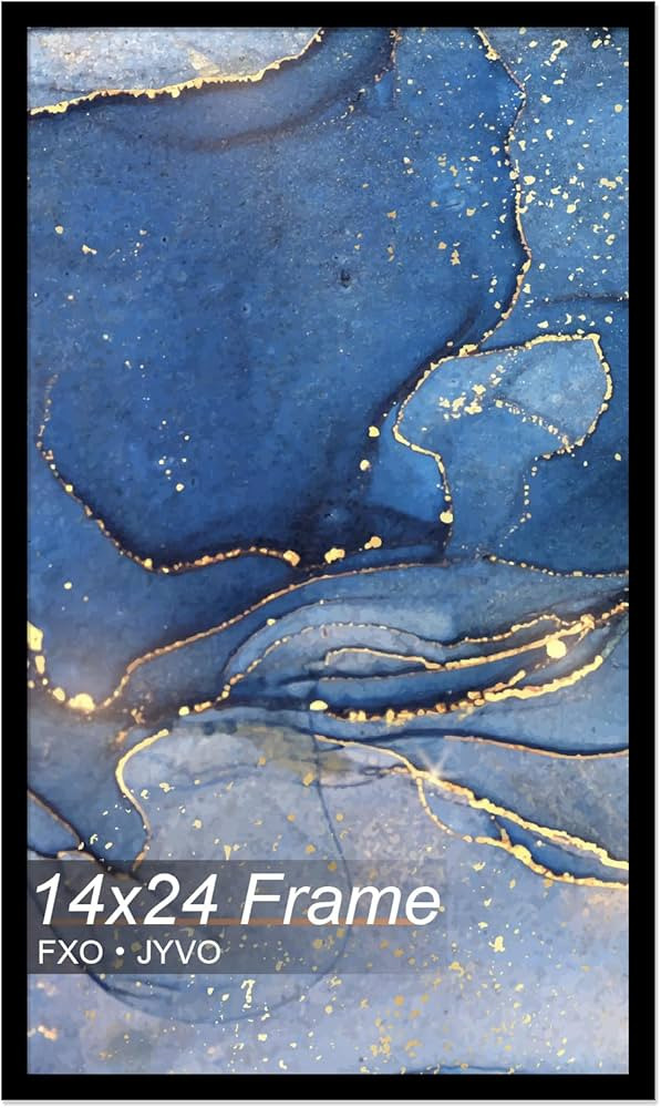 14x24 Poster Frame, Black Frame for 14 x 24 Inch Picture Poster Photo, Light Weight and High Tran... | Amazon (US)