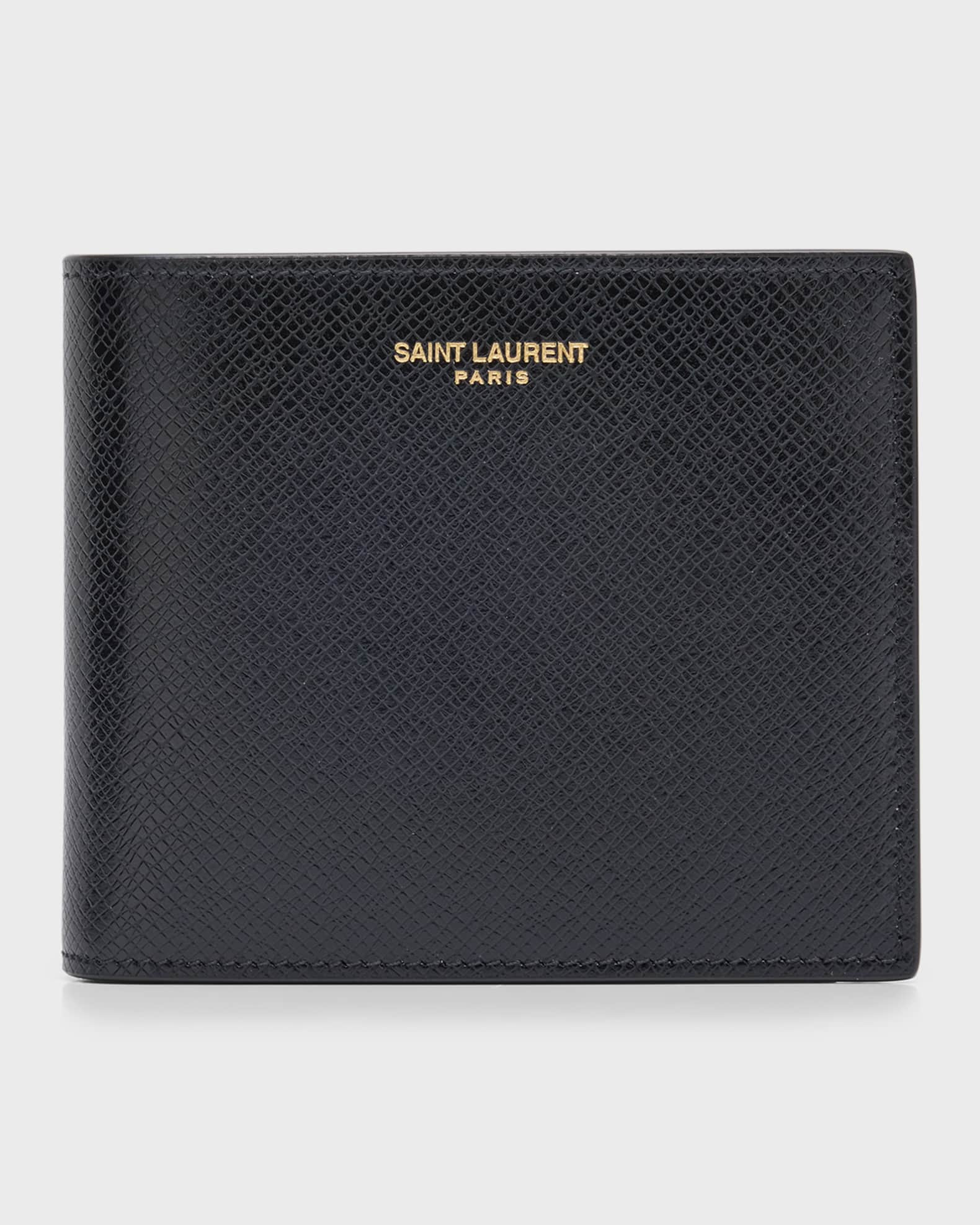 Men's East/West Leather Bifold Wallet | Neiman Marcus