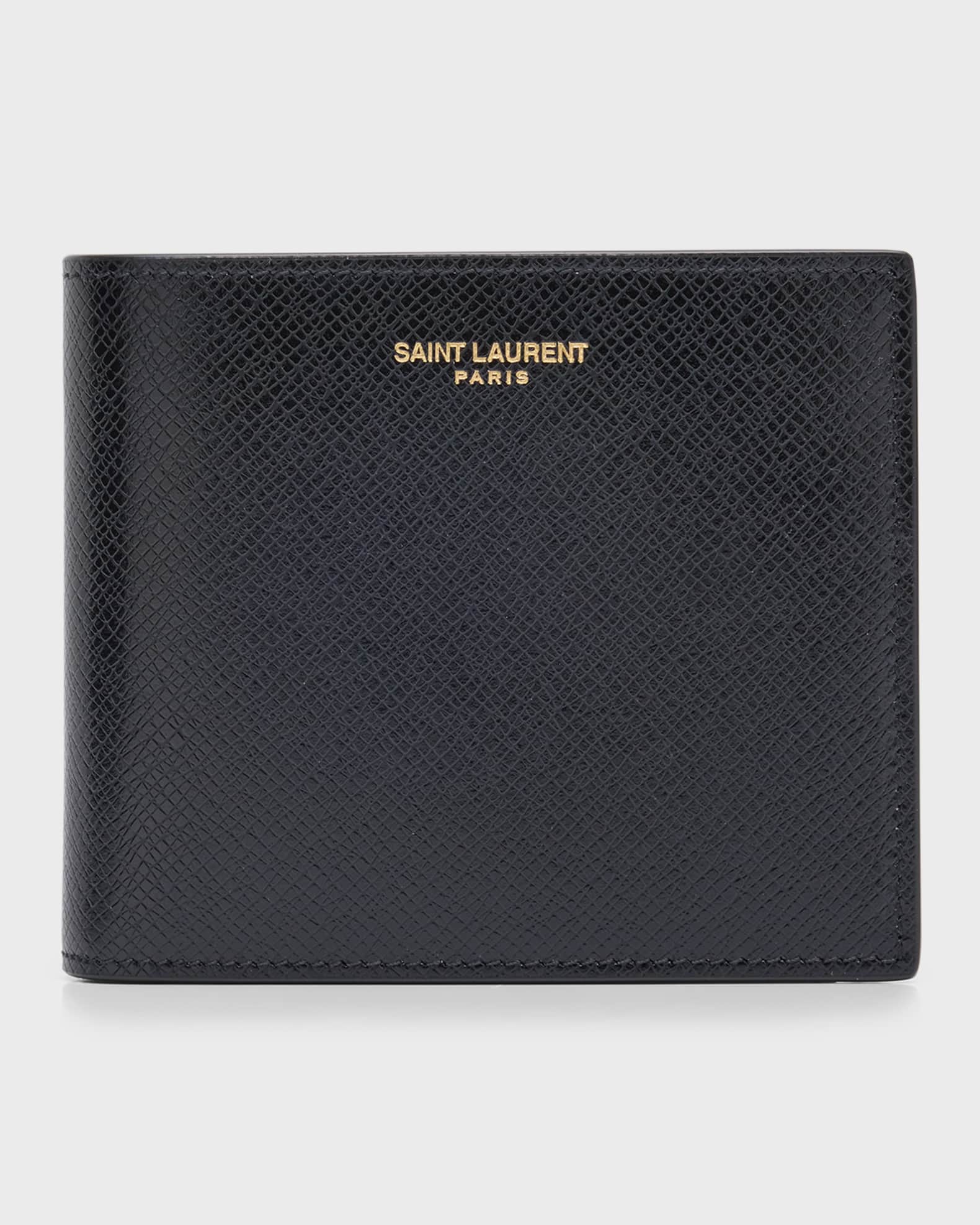 Men's East/West Leather Bifold Wallet | Neiman Marcus