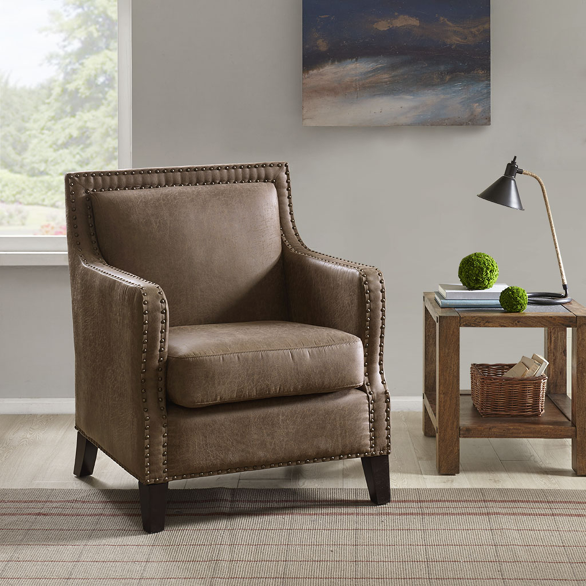 Shasta Accent Chair In Brown | 1stopbedrooms