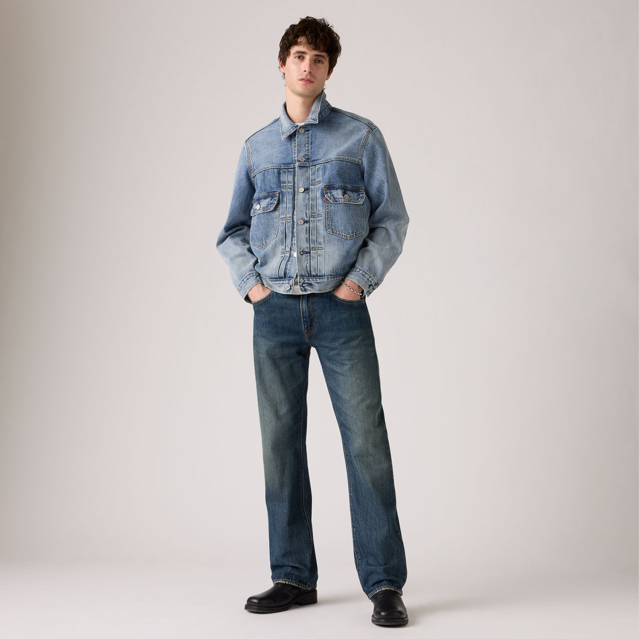 Levi's 517 Bootcut Jeans - Men's - 32X32 - Blue | Levi's UK