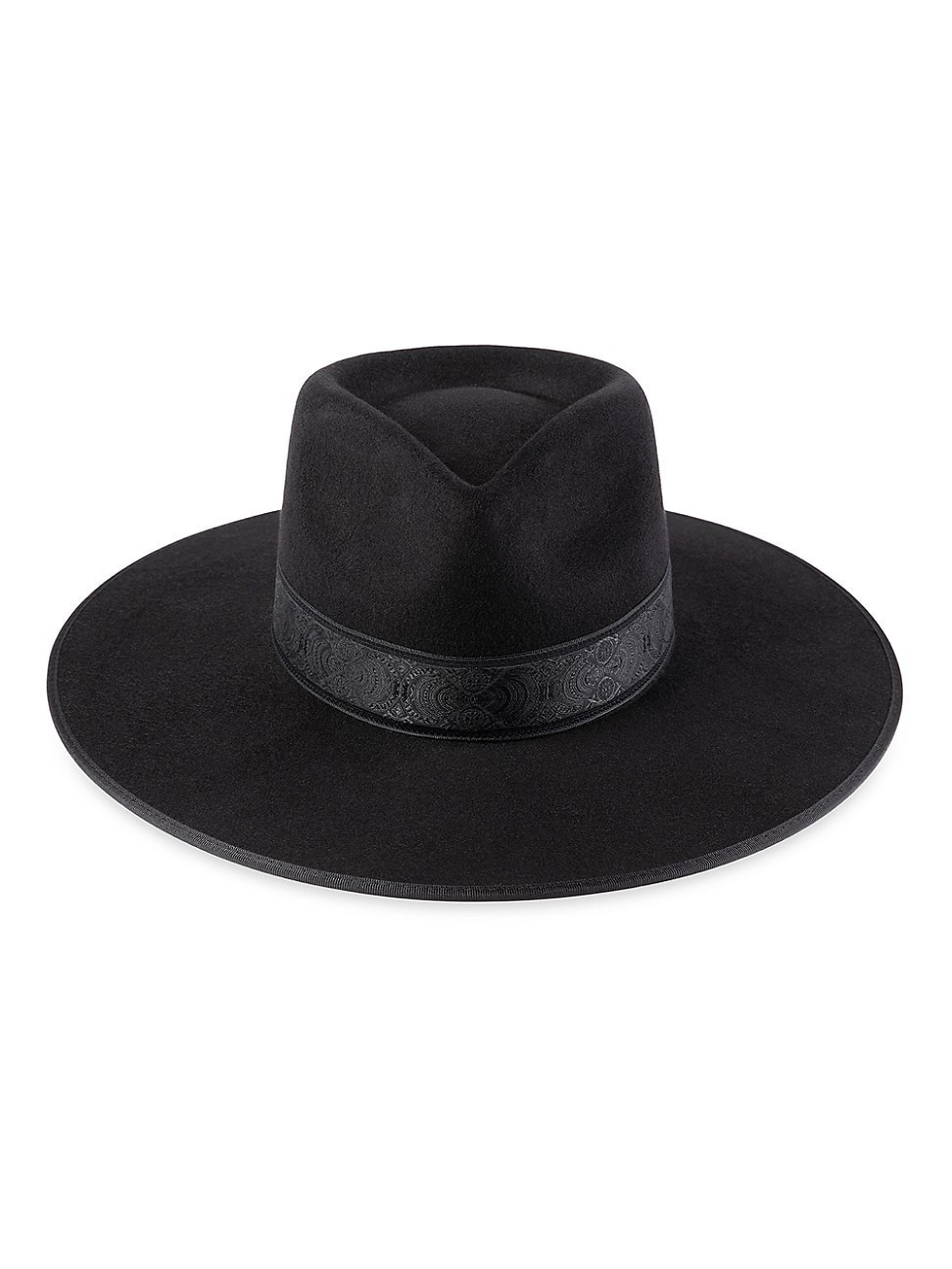 Women's Noir Rancher Special Wool Hat - Black - Size Large | Saks Fifth Avenue