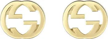 Interlocking-G Stud Earrings | Nordstrom