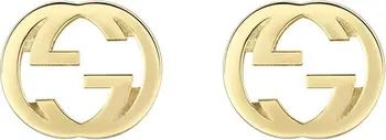 Interlocking-G Stud Earrings | Nordstrom